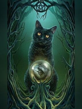 Custom Fridge Magnet Black Cat Halloween Home Kitchen Decor